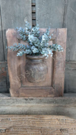 Wandpaneel pot Nepal oud hout | S