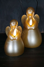 LED kaars engel | goud M