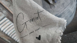 Linnen doek shabby | Geniet meer niet