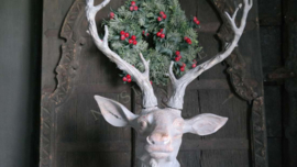 Reindeer head | grey