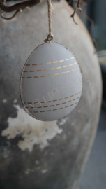 Hanging egg | grey M