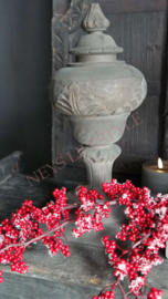 Bessen sneeuw namaak tak | rood