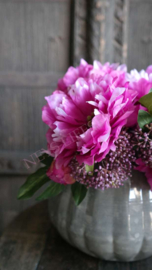 Zijden boeket peony | paars