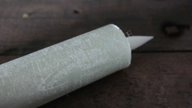 LED dinerkaarsen XL | greige 2 stuks