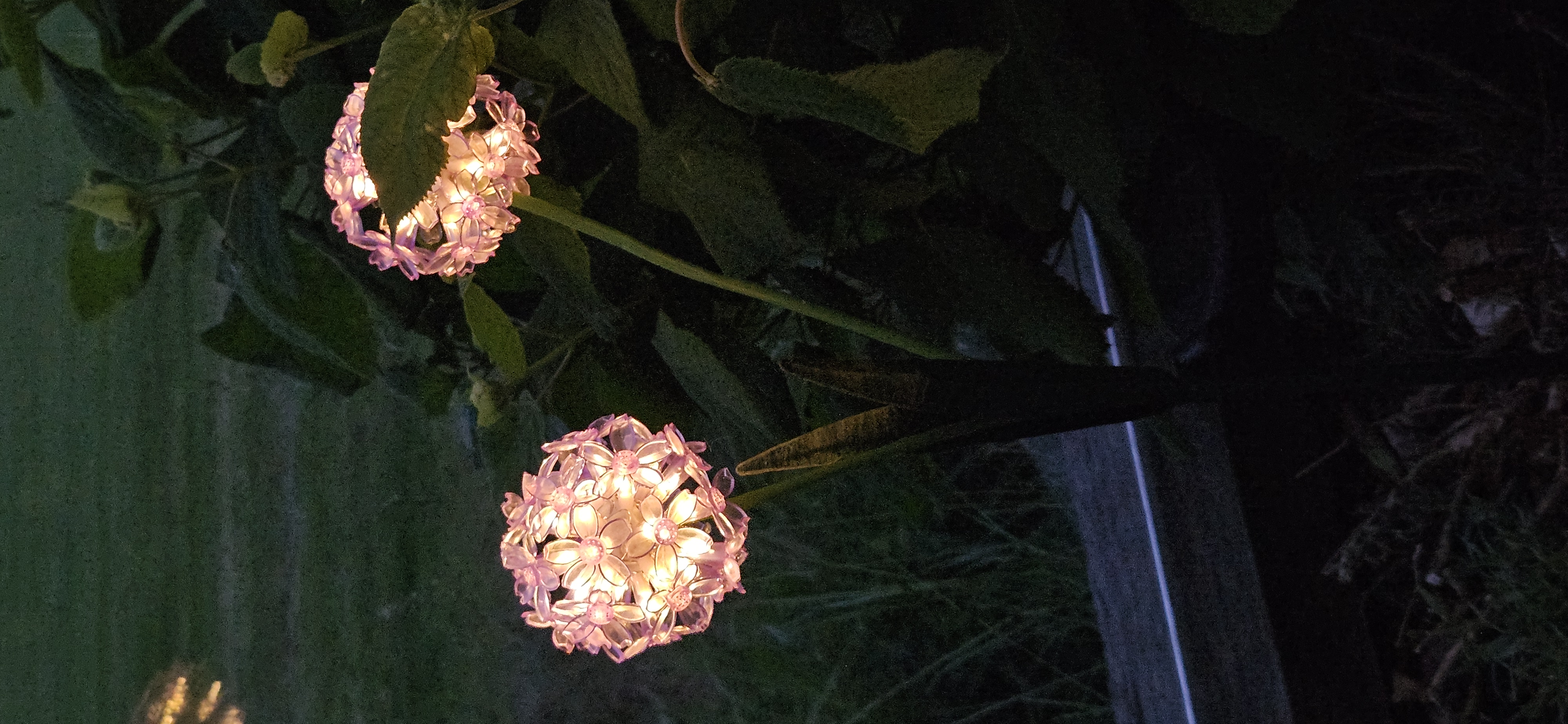 Solar Bloem op steker | paars 1 bloem