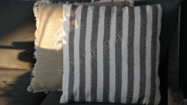 Kussen Stijn stripe | taupe