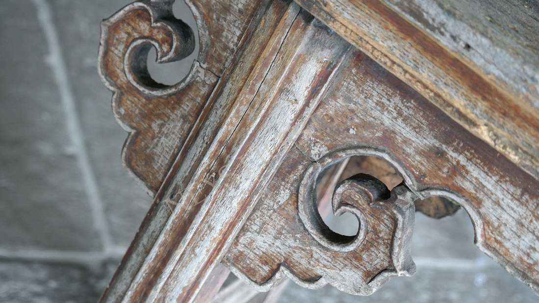 Chinees origineel houten bankje | 2