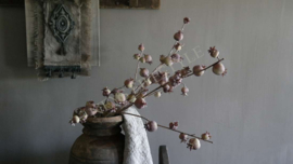 Granaatappel kunst tak 95 cm | bruin-groen