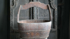 Olijfbak met hengsel