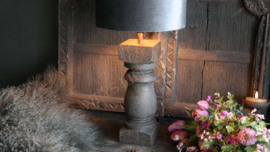Balusterlamp dark grey | XS
