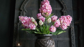 Pluim hortensia zijden | roze