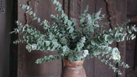 Eucalyptus bosje kunst | groen/grijs 53 cm