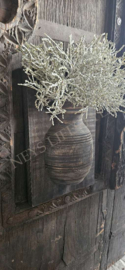 Wand ornament pot Nepal | old grey