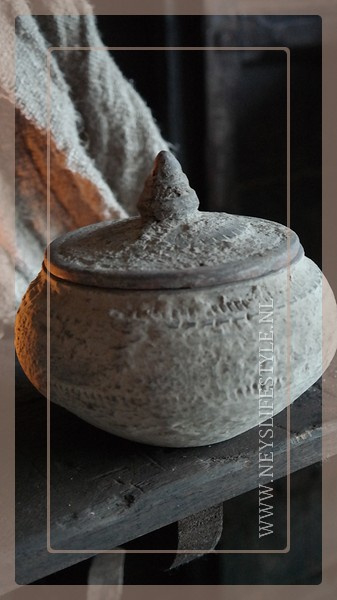 Set pot Nepal  | grey