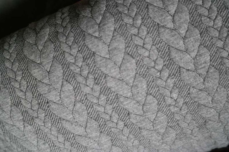 Kussenhoes visgraat grey  |  30x50 cm
