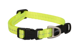 Rogz 4 Dogz Nylon Halsband Geel