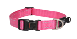 Rogz 4 Dogz Nylon Halsband Roze