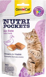 Gimcat Nutripockets met Eend  (3 stuks)