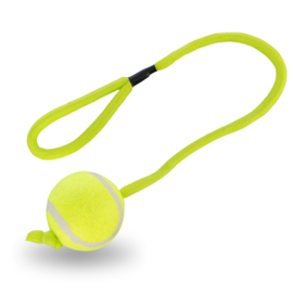 Trixie Tennisbal met koord