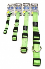 Rogz 4 Dogz Nylon Halsband Lime