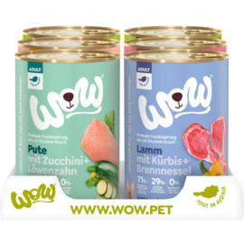 Wow Blikje senior Eend 400 gram  (6 stuks)