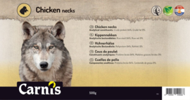 Carnis hondensnacks kippennekken 250 gram.