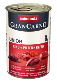 GranCarno Junior Rund & Kalkoen 400 gram (6 stuks)