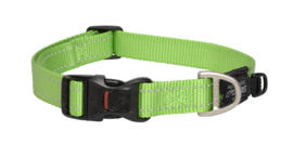 Rogz 4 Dogz Nylon Halsband Lime