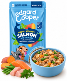 8 x Edgard & Cooper Zalm 150g | Natvoer Hond