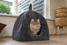Kattenhuis Moza Antraciet