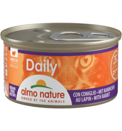 Almo Nature Daily Mousse Konijn (10 stuks)