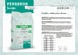 Jarco Classic Persbrok Adult Konijn 4 kg.