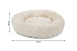 Pluche kattenmand Levisa Beige