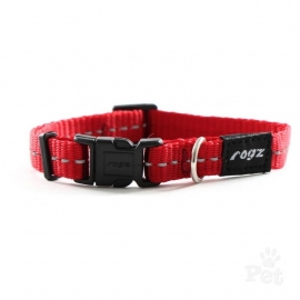 Rogz 4 Dogz Nylon Halsband Rood