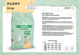 Jarco Large Puppy Kip 12,5 kg.