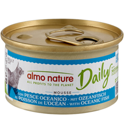Almo Nature Daily Mousse Oceaanvis (10 stuks)