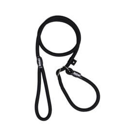 Rebel Petz Training Leash Zwart 140 cm.