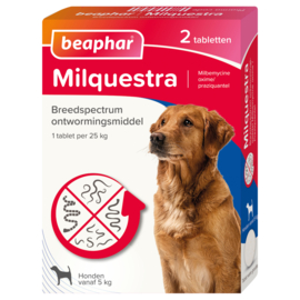 Milquestra hond 2 tablet
