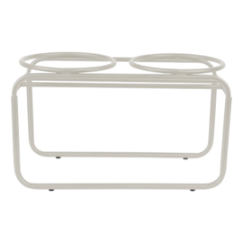 Distrikt 70 Butler Metalen Voerstandaard BEIGE