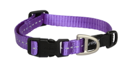 Rogz 4 Dogz Nylon Halsband Paars