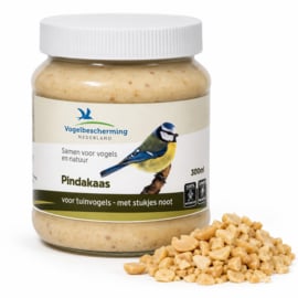 Vogelpindakaas met stukjes noot 4 stuks