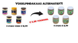 Vogelpindakaas alternatief!