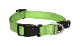 Rogz 4 Dogz Nylon Halsband Lime