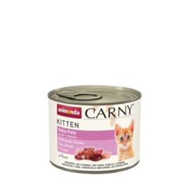 Carny Kitten Baby-Paté 200 gram. (6 stuks)