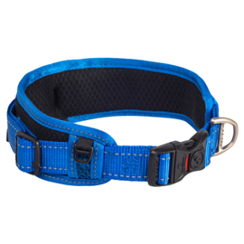 Rogz 4 Dogz Classic Padded Collar Blauw