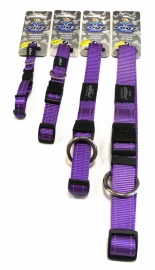 Rogz 4 Dogz Nylon Halsband Paars