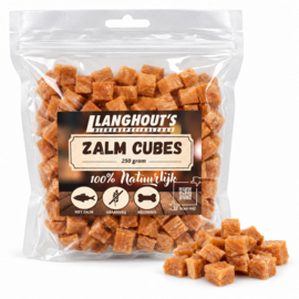 Zalm Cubes Beloningsnack 250 gram.