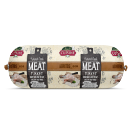 4 x Natural Fresh Meat worst Kalkoen 600 gram