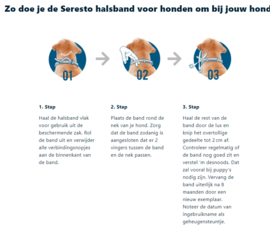 Bayer Seresto Band Hond voor meer dan 8 kg.