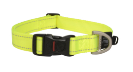 Rogz 4 Dogz Nylon Halsband Geel